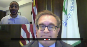 Chatting with former EPA Administrator Wheeler on Zero Waste technologies.